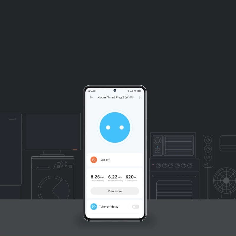 Application Xiaomi Home pour Xiaomi Mi Smart Plug 2 WiFi - Prise intelligente