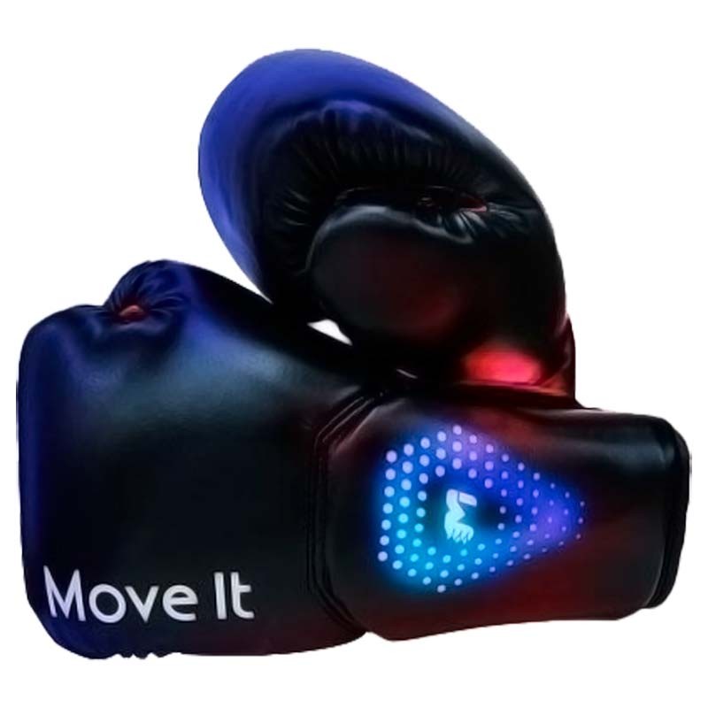 12-16OZ Punching Data Tracking with Training Courses Bluetooth Phone App Connection Move It Smart Boxing Gloves Auto Picture and Video Capture of Your Coolest Moment