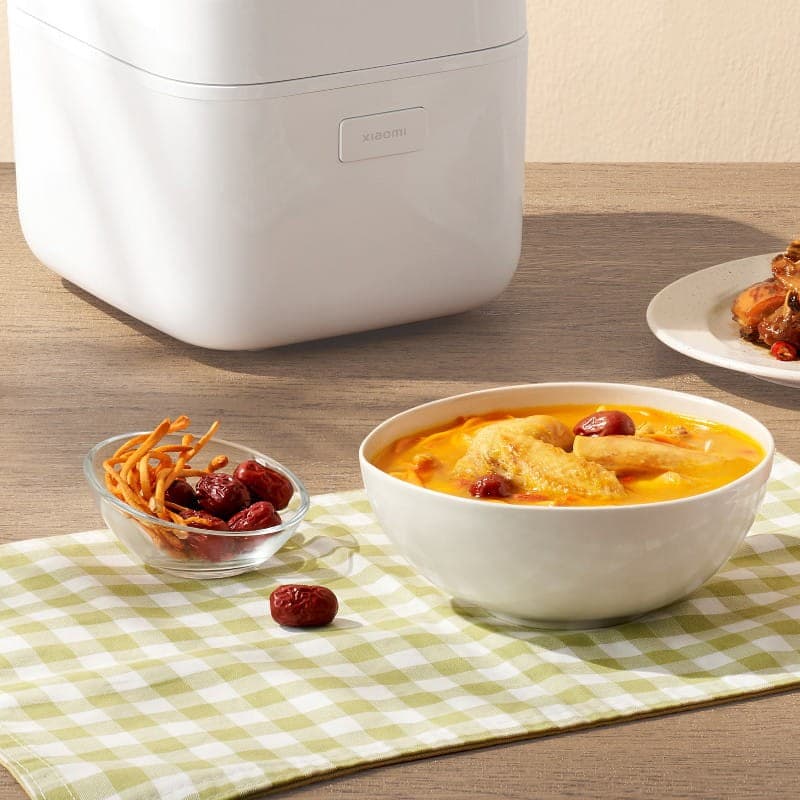 Habilidade de Xiaomi Multifunctional Rice Cooker Branco - Panela de Arroz Elétrica 1,5L