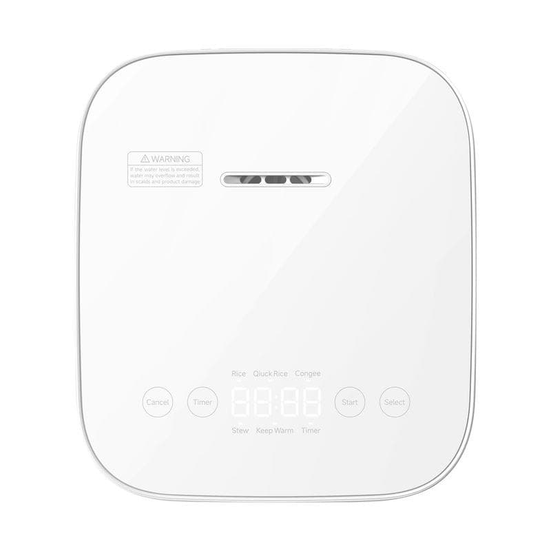 Traseira de Xiaomi Multifunctional Rice Cooker Branco - Panela de Arroz Elétrica 1,5L