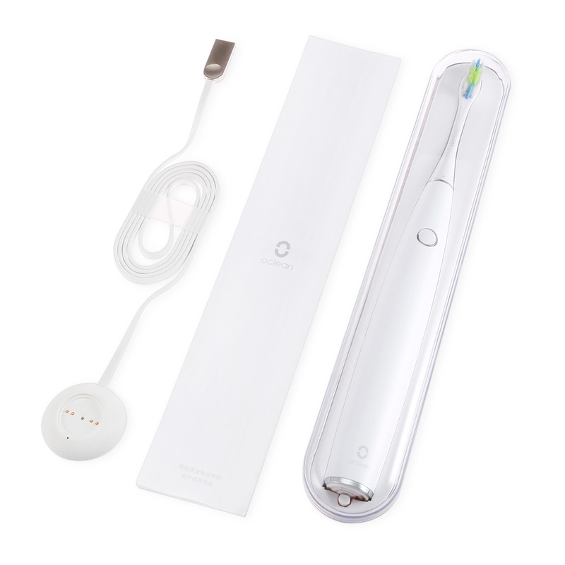 Xiaomi Oclean ONE - Cepillo de dientes eléctrico - color blanco - Aplicación Oclean - Bluetooth 4.2 - Configurable mediante APP - Modos y Perfiles de Limpieza - Alarmas - Batería 2.600 mAh - Autonoma Máximad de 60 Días - 4200 rpm - Carga Completa 3.5 h - Ítem7