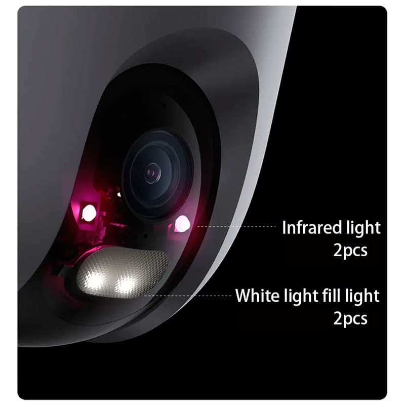 bombillas de la Cámara de Seguridad IP Xiaomi Outdoor Camera CW400