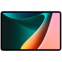 Xiaomi Pad 5 6 Go/128 Go Blanc Importation, grande tablette à bords fins, écran large sans bouton, dalle aux dégradés vert, orange et rose