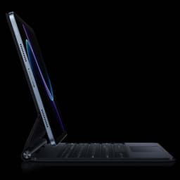 Teclado Xiaomi Pad 7 / 7 Pro Touchpad Keyboard con Funda Inteligente Negro - vista lateral