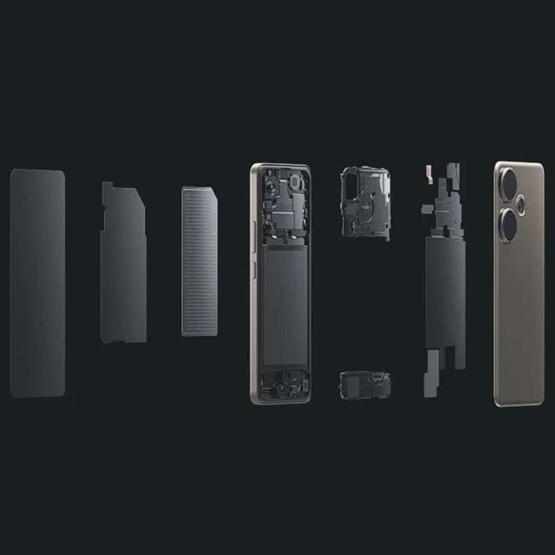 componentes del Teléfono móvil Xiaomi Poco F6 5G 12GB/512GB Verde