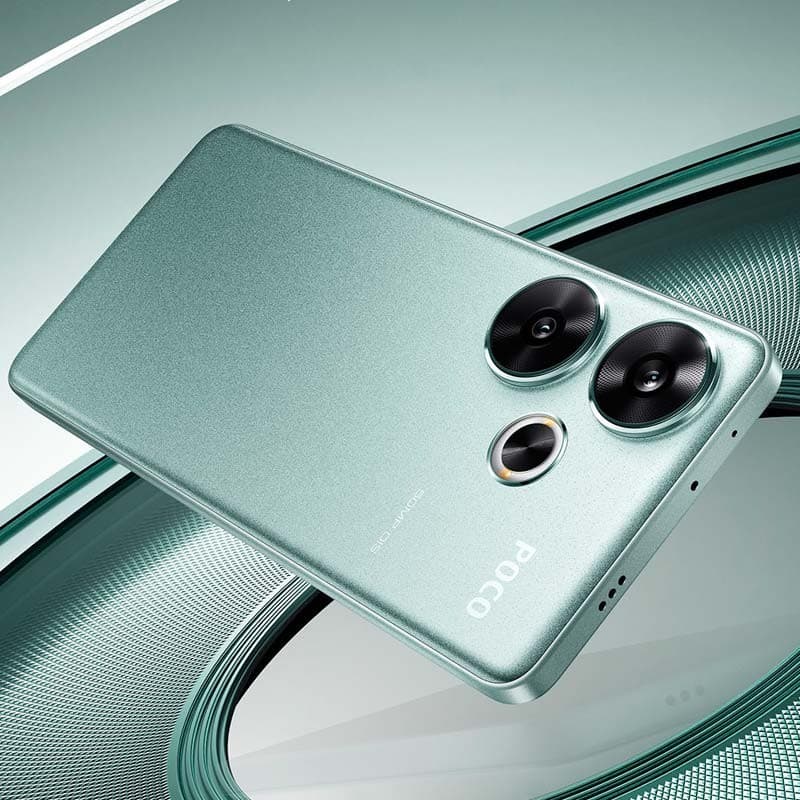 fotografía real del Teléfono móvil Xiaomi Poco F6 5G 12GB/512GB Verde
