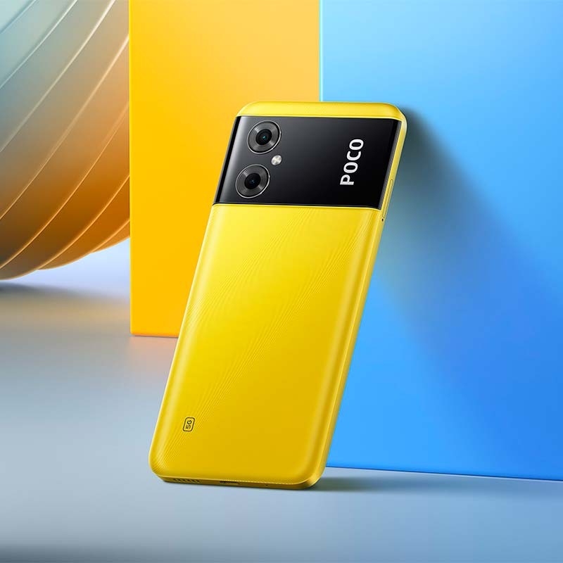 Xiaomi Poco M4 5G 6GB/128GB Amarillo - Teléfono móvil