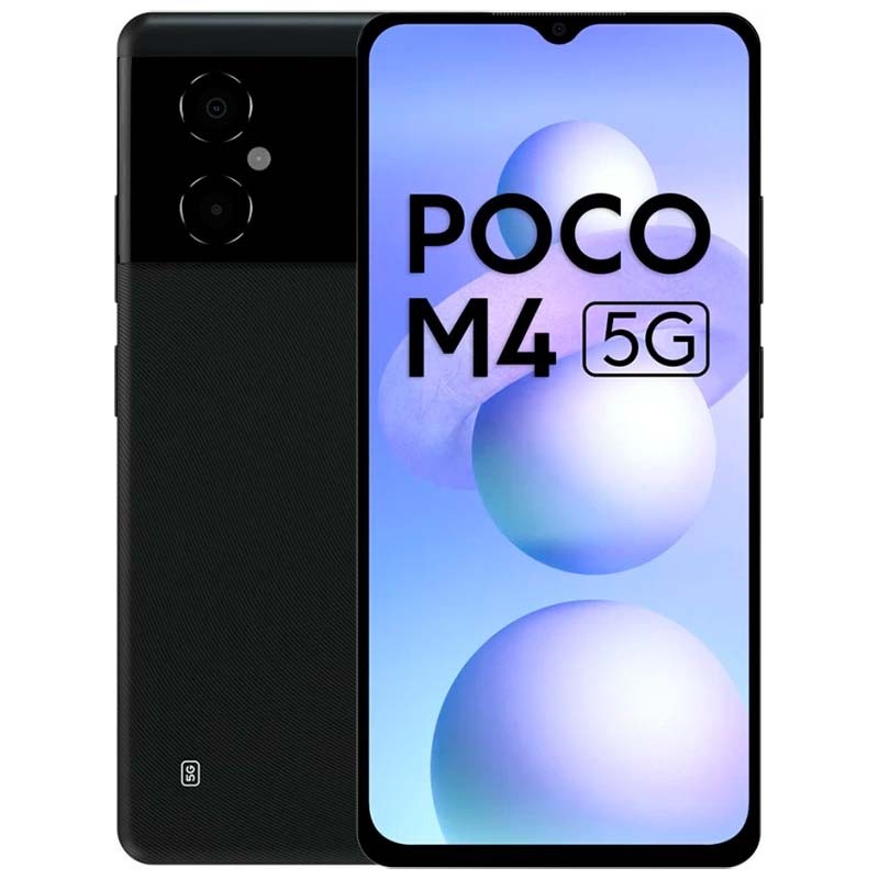 Teléfono móvil Xiaomi Poco M4 5G 4GB/64GB Negro - Ítem