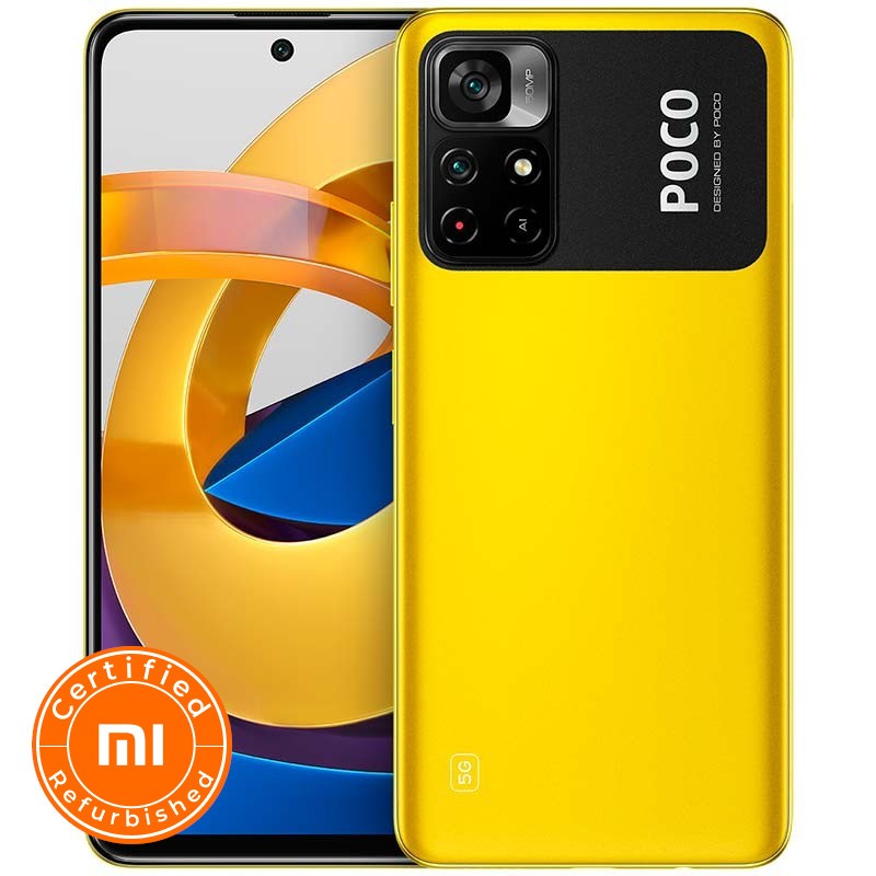 Xiaomi Poco M4 Pro 5G 6GB/128GB Amarillo - Reacondicionado Oficial - Ítem