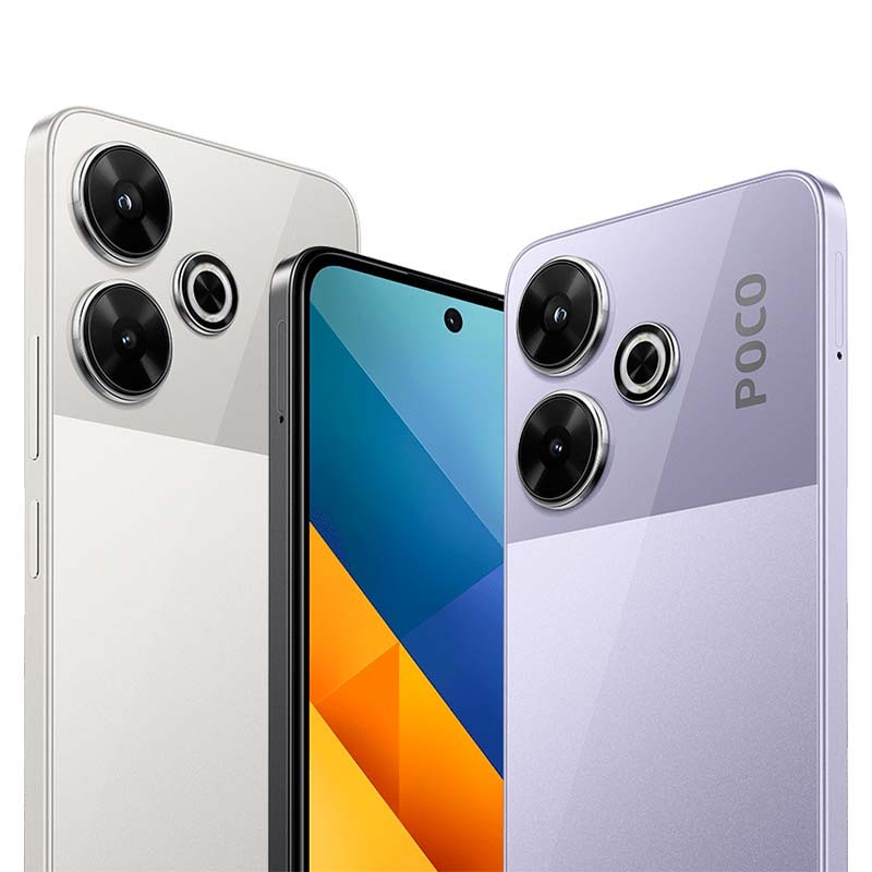 Téléphone portable Xiaomi Poco M6 4G 6Go/128Go Argent - Ítem5