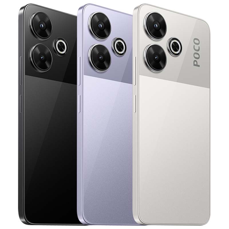 Téléphone portable Xiaomi Poco M6 4G 6Go/128Go Argent - Ítem6