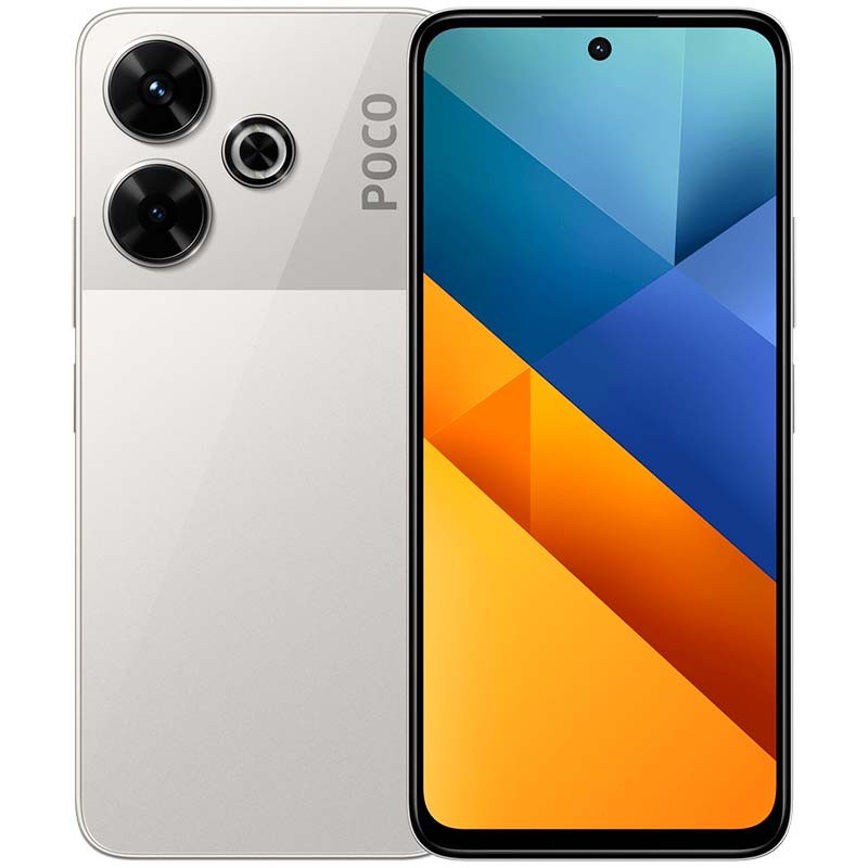 Téléphone portable Xiaomi Poco M6 4G 6Go/128Go Argent - Ítem