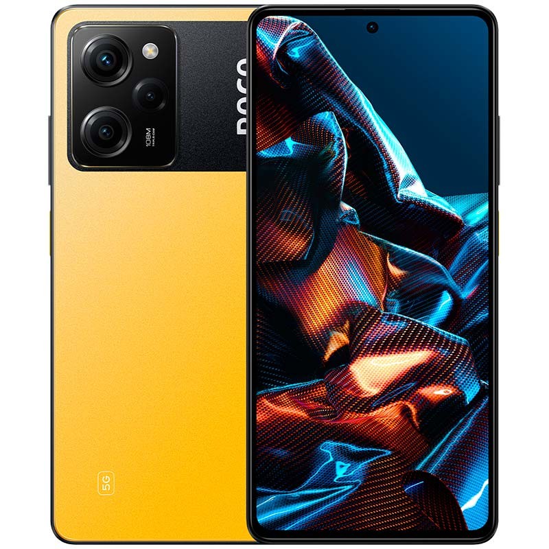 Xiaomi Poco X5 Pro 5G 6GB/128GB Amarillo - Teléfono móvil