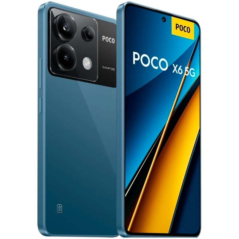 Teléfono móvil Xiaomi Poco X6 5G 8GB/256GB Azul - Ítem4