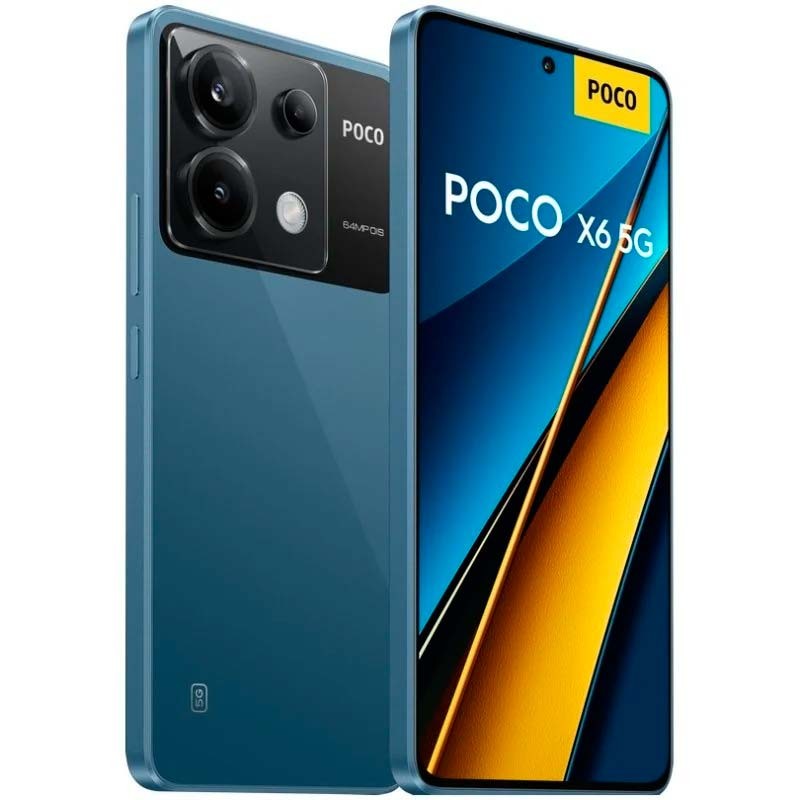 Xiaomi Poco X6 5G 8GB/256GB Azul - Teléfono móvil - Ítem4