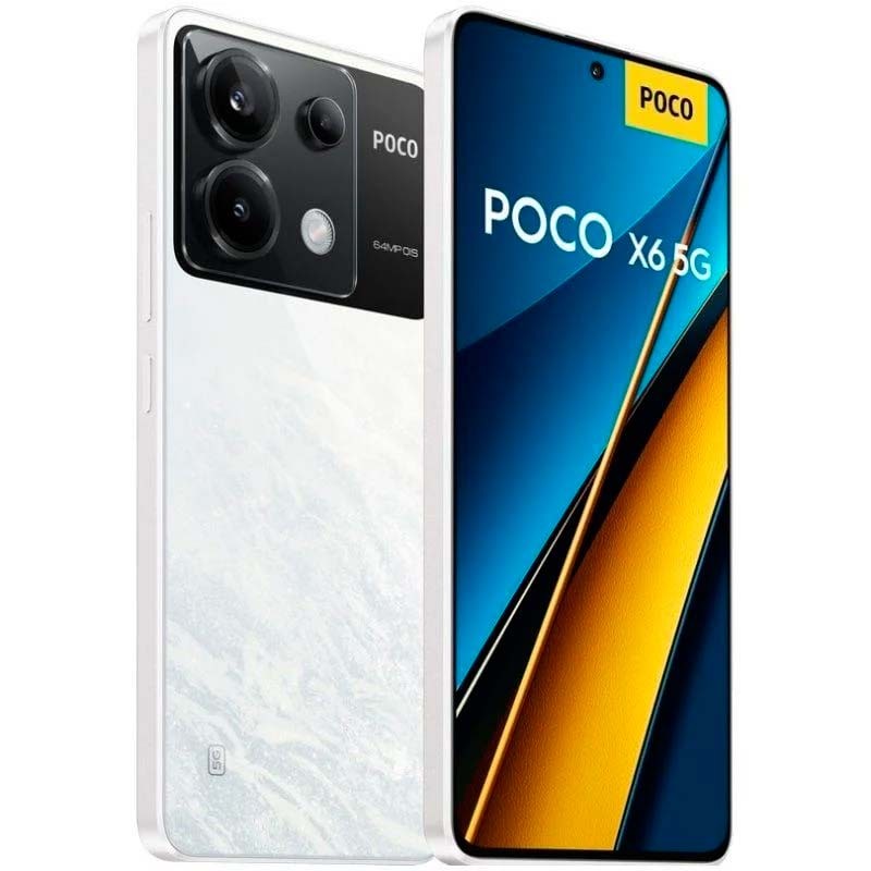 Xiaomi Poco X6 5G 12GB/256GB Blanco - Teléfono móvil