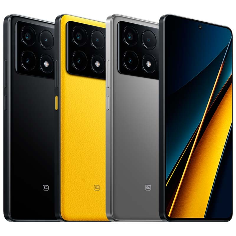 Xiaomi Poco X6 Pro 5G 8GB/256GB Amarelo - Telemóvel - Item4