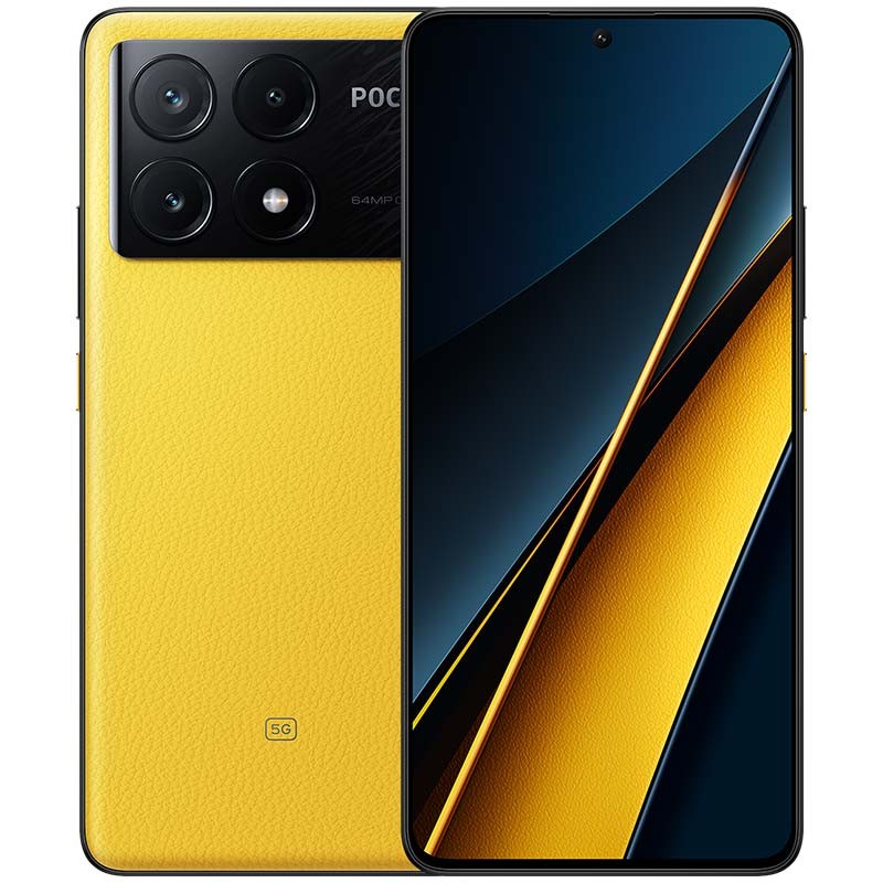 Xiaomi Poco X6 Pro 5G 12Go/512Go Jaune - Téléphone portable - Ítem