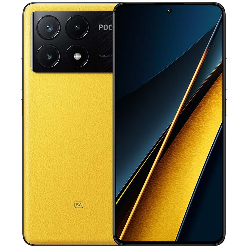 Teléfono móvil Xiaomi Poco X6 Pro 5G 12GB/512GB Amarillo - Ítem