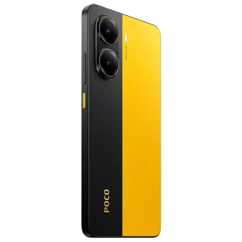 Xiaomi Poco X7 Pro 5G 12GB/256GB Amarelo - vista traseira
