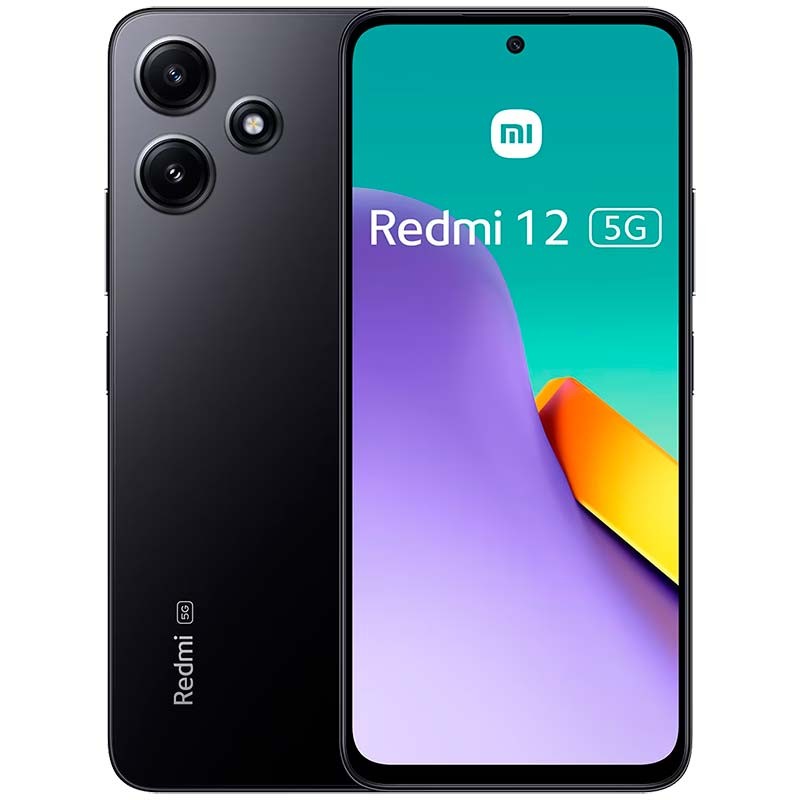 Teléfono móvil Xiaomi Redmi 12 5G 4GB/128GB Negro - Ítem