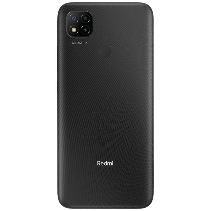 vista trasera del Teléfono móvil Xiaomi Redmi 9C NFC 3GB/64GB Gris