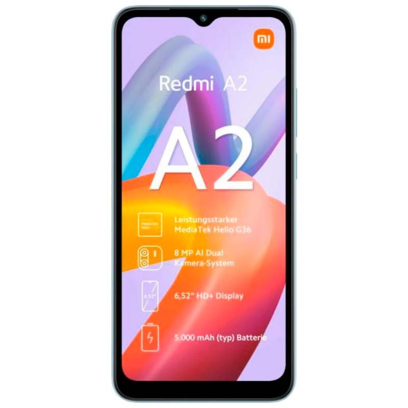 Xiaomi Redmi A2 3GB/64GB Azul - Teléfono móvil - Ítem1