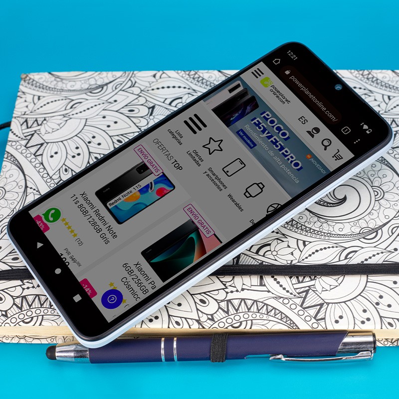 Téléphone portable Xiaomi Redmi A2+ 3Go/64Go Bleu - Ítem5