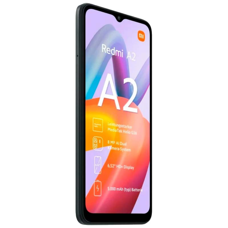 Teléfono móvil Xiaomi Redmi A2 3GB/64GB Negro - Ítem1