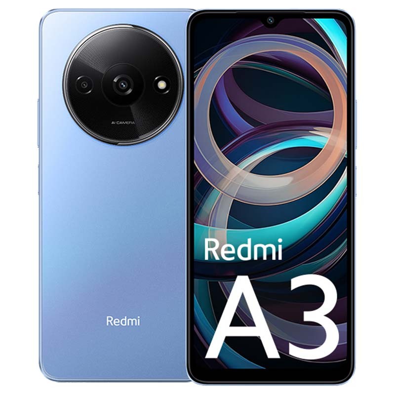 Teléfono móvil Xiaomi Redmi A3 3GB/64GB Azul - Ítem