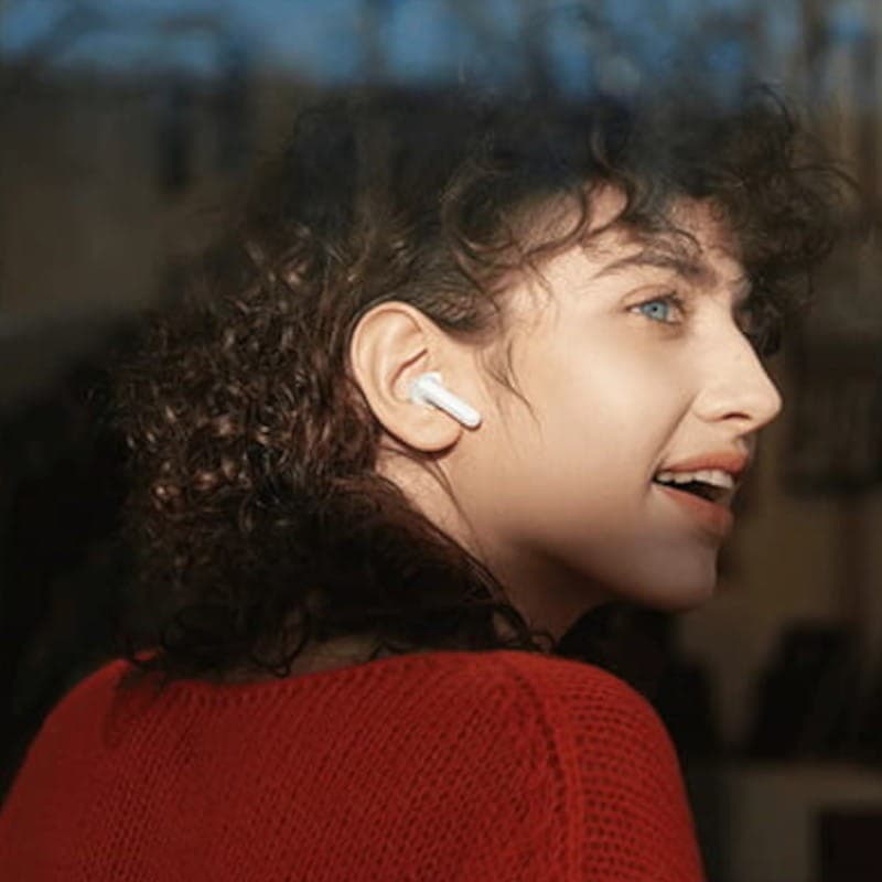 Xiaomi Redmi Buds 4 Lite Blanc - Écouteurs Bluetooth - Élégant