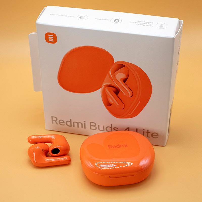 Xiaomi Redmi Buds 4 Lite - Hasta 20 horas - Naranja