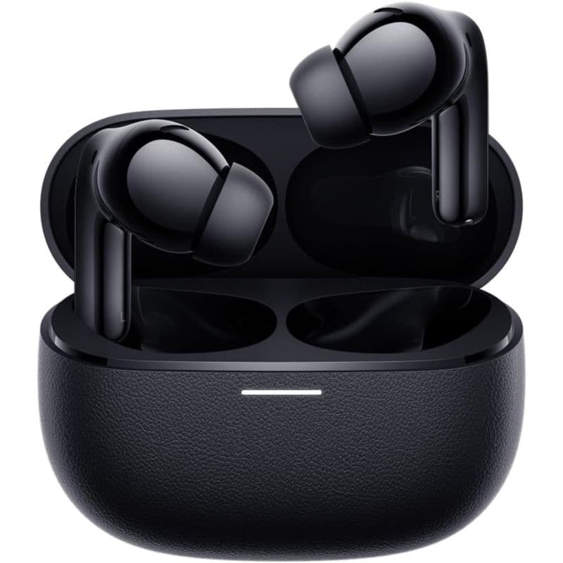 Perspectiva de los Auriculares Xiaomi Redmi Buds 5 Pro Negro en el estuche