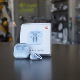 Foto frontal real do Xiaomi Redmi Buds 6 Active Blue - Auriculares Bluetooth