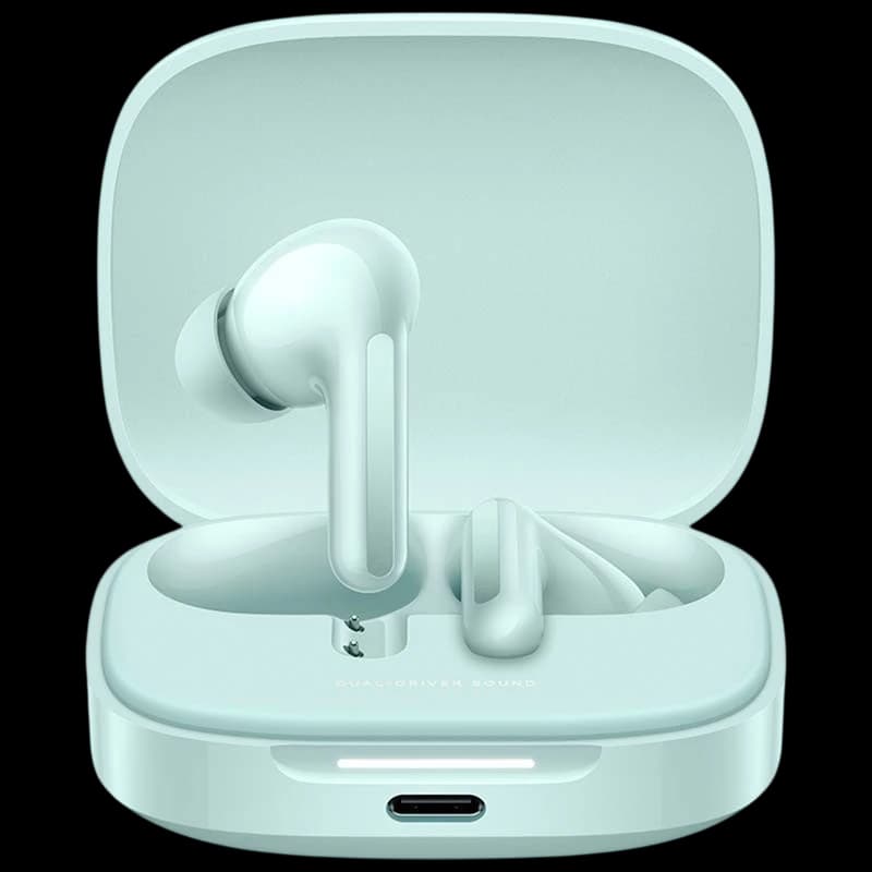Xiaomi Redmi Buds 6 Vert Réduction de Bruit (ANC) - Écouteurs Bluetooth
