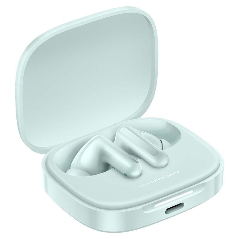 Xiaomi Redmi Buds 6 Verde com estojo de carregamento