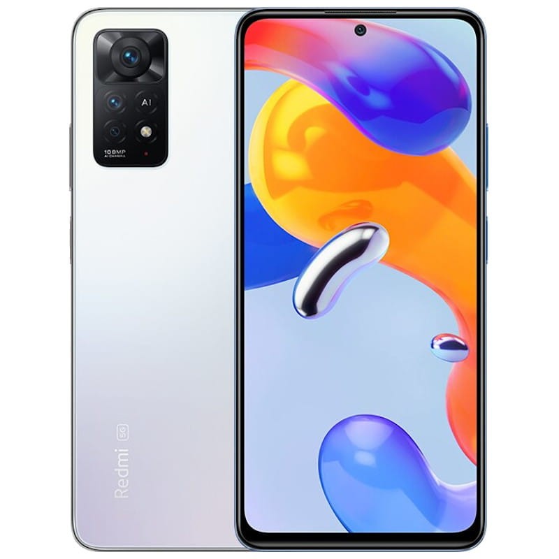 Xiaomi Redmi Note 12 Pro, pantalla AMOLED de 120 Hz, 33 W 5000 mAh, 5G  blanco polar 6 GB RAM 128 GB ROM