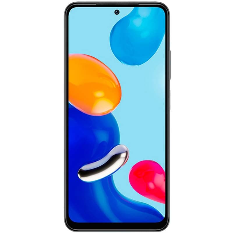 Xiaomi Redmi Note 11s 6Go/128Go Gris avec grand écran bord à bord, poinçon central pour la caméra frontale, bords fins et design sobre et moderne