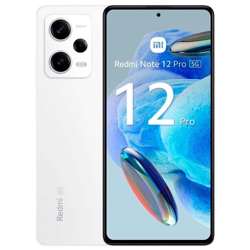 Xiaomi Redmi Note 12 Pro 5G 8Go/256Go Blanc - Téléphone portable