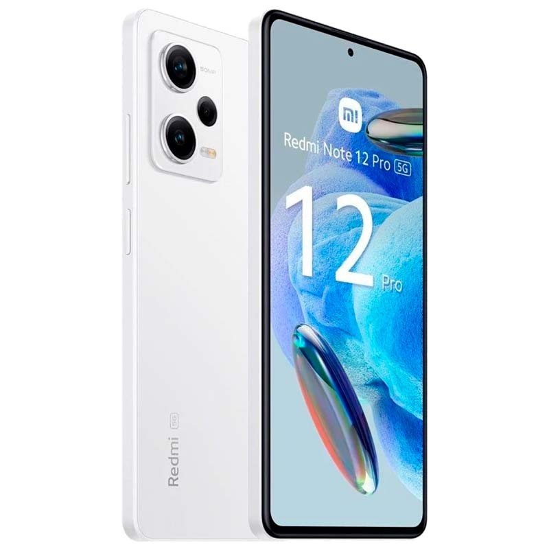 Xiaomi Redmi Note 12 Pro 5G 8Go/256Go Blanc - Téléphone portable