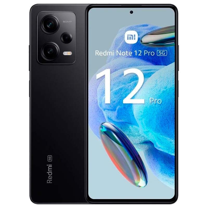 Teléfono móvil Xiaomi Redmi Note 12 Pro 5G 8GB/256GB Negro - Ítem