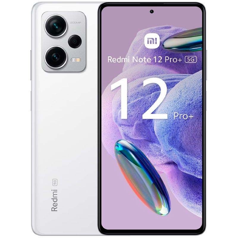 Xiaomi Redmi Note 12 Pro+ 5G 8Go/256Go Blanc - Téléphone portable