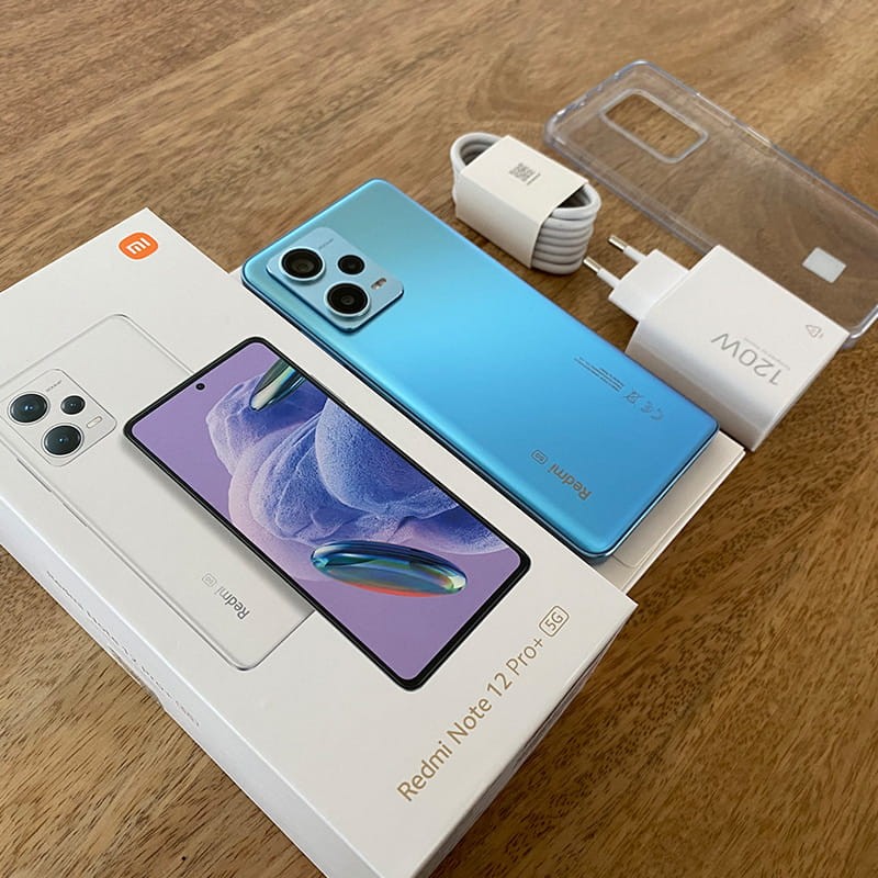 Téléphone portable Xiaomi Redmi Note 12 Pro+ 5G 8Go/256Go Bleu - Ítem8