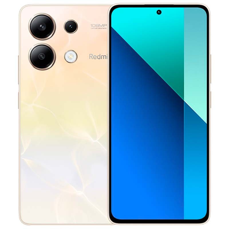 Teléfono móvil Xiaomi Redmi Note 13 4G 8GB/256GB Dorado - Ítem