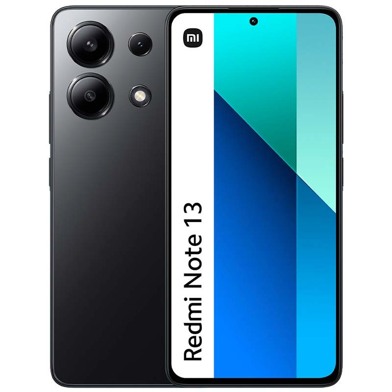 Funda Libro Negra con ranuras para tarjetas Xiaomi Redmi Note 13