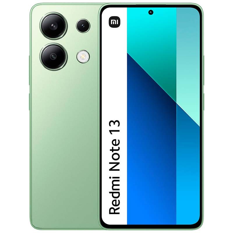 Xiaomi Redmi Note 13 4G 6GB/128GB Verde - Teléfono móvil