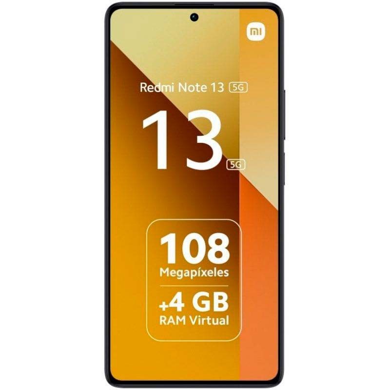 Móvil Xiaomi Redmi Note 13 6GB RAM + 128GB - Negro