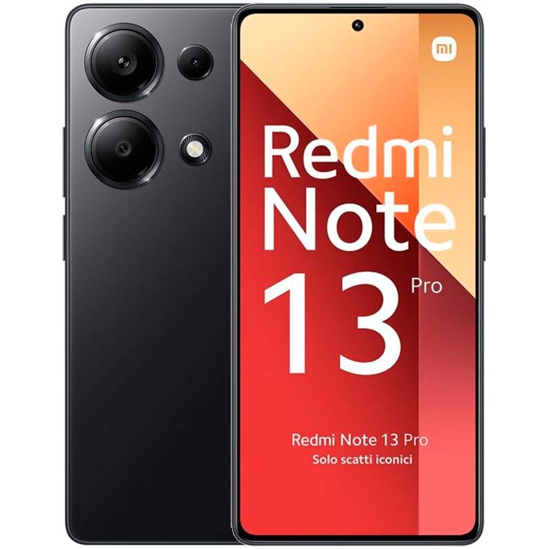 Xiaomi Redmi Note 13 Pro 4G 8GB/256GB Negro - Teléfono móvil