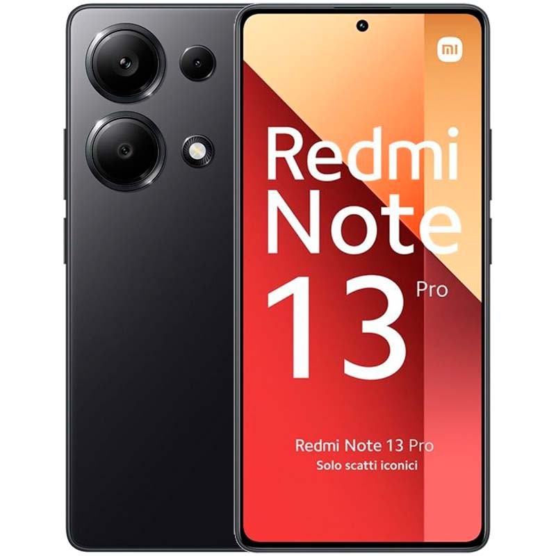 Xiaomi Redmi Note 13 Pro 4G 12GB/512GB Negro - Teléfono móvil