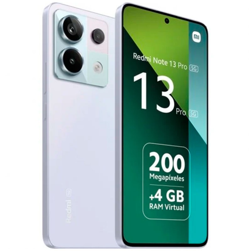 Xiaomi Redmi Note 13 Pro 5G 8GB/256GB Lila - Teléfono móvil - Ítem5